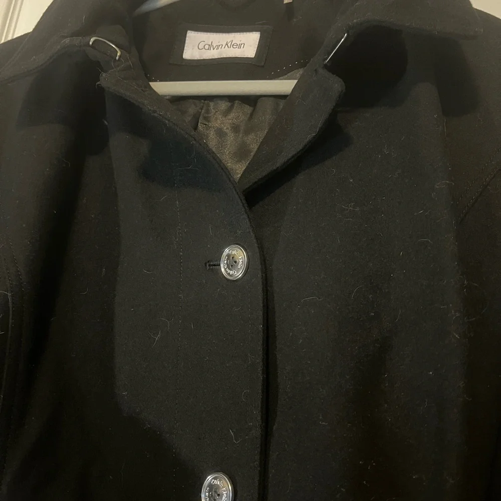 Calvin Klein Wool Coat. NWT - Picture 5 of 9